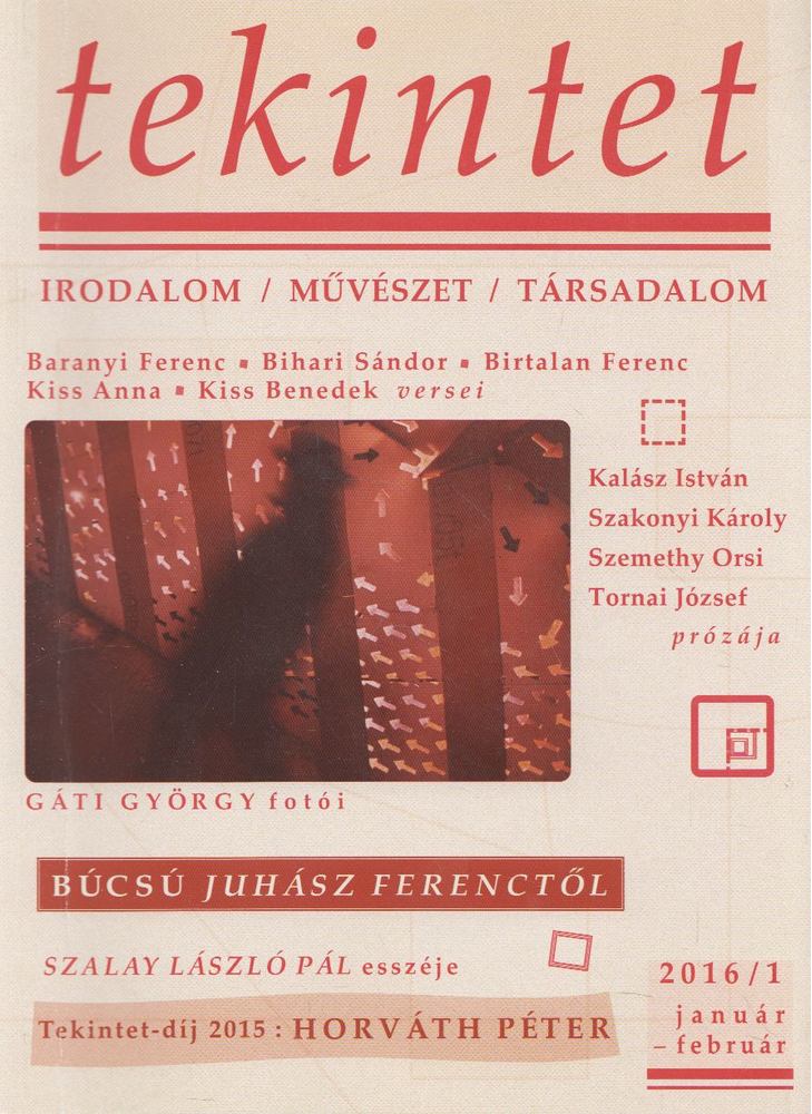 Farkas László - Tekintet 2016/1 [antikvár]
