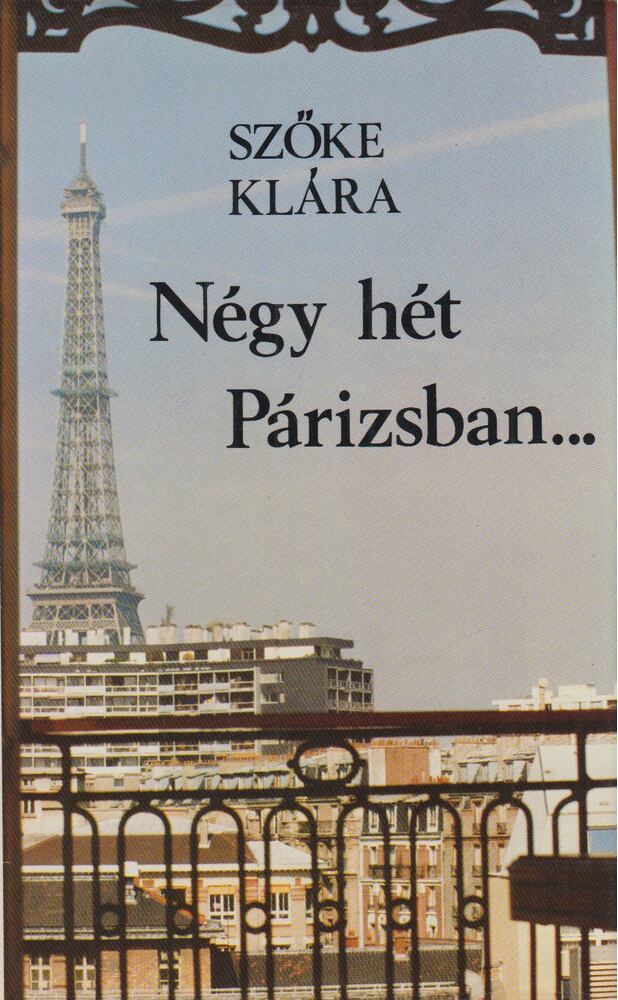 Mégy hét Párizsban [antikvár]