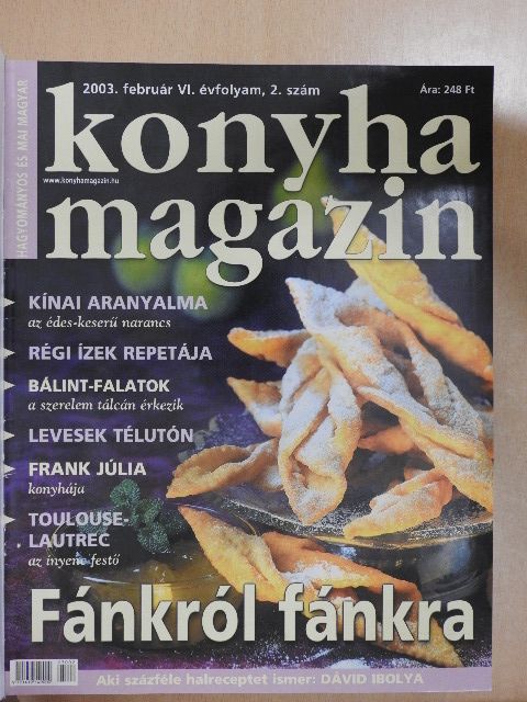 Hagyományos és Mai Magyar Konyha Magazin 2003-2005 (vegyes számok) (20 db) [antikvár]