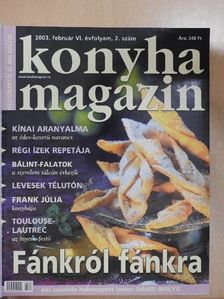Hagyományos és Mai Magyar Konyha Magazin 2003-2005 (vegyes számok) (20 db) [antikvár]