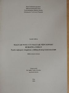 Szoták Szilvia - Magyar nyelv és magyar népcsoport Burgenlandban [antikvár]