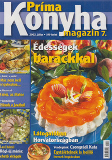 Hargitai György - Príma Konyha magazin 2002. július [antikvár]