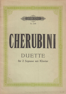 LUIGI CHERUBINI - Cherubini - Duette [antikvár]
