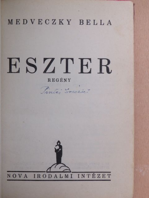 Medveczky Bella - Eszter [antikvár]
