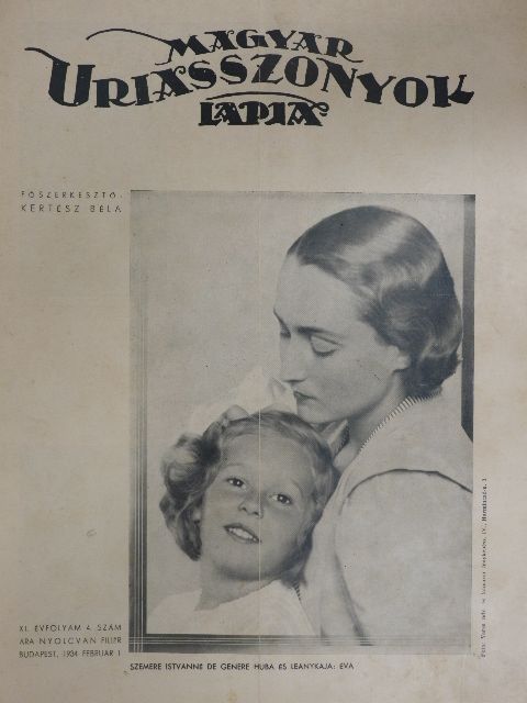 Papp Jenő - Magyar Uriasszonyok Lapja 1934. február 1. [antikvár]
