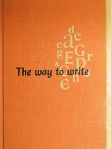 A. H. Lass - The way to write [antikvár]