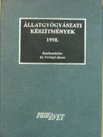 Állatgyógyászati készítmények 1998. [antikvár]