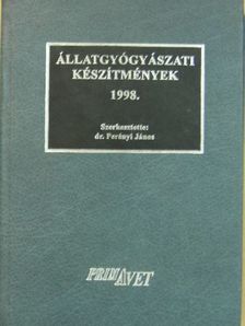 Állatgyógyászati készítmények 1998. [antikvár]