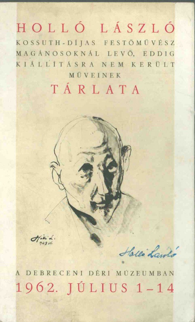 Holló László tárlata (aláírt) [antikvár]