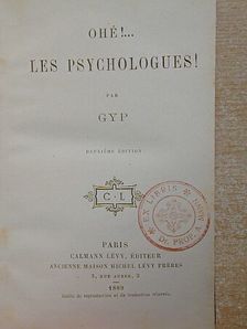 Gyp - Ohé!...Les psychologues [antikvár]