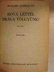 Richard Llewellyn - Hová lettél drága völgyünk? [antikvár]