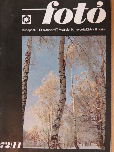 Czeizing Lajos - Fotó 1972. november [antikvár]