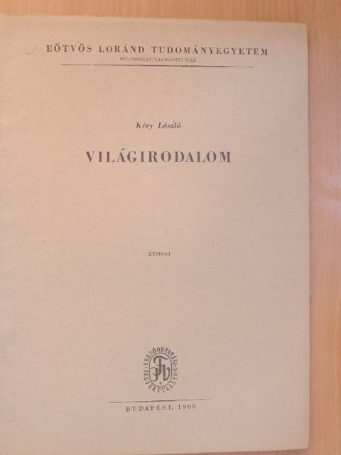 Kéry László - Világirodalom [antikvár]