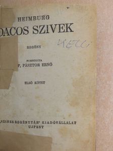 Heimburg - Dacos szivek I-II. [antikvár]