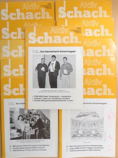 Dagobert Kohlmeyer - Schach-Aktiv 1-12/2002. [antikvár]
