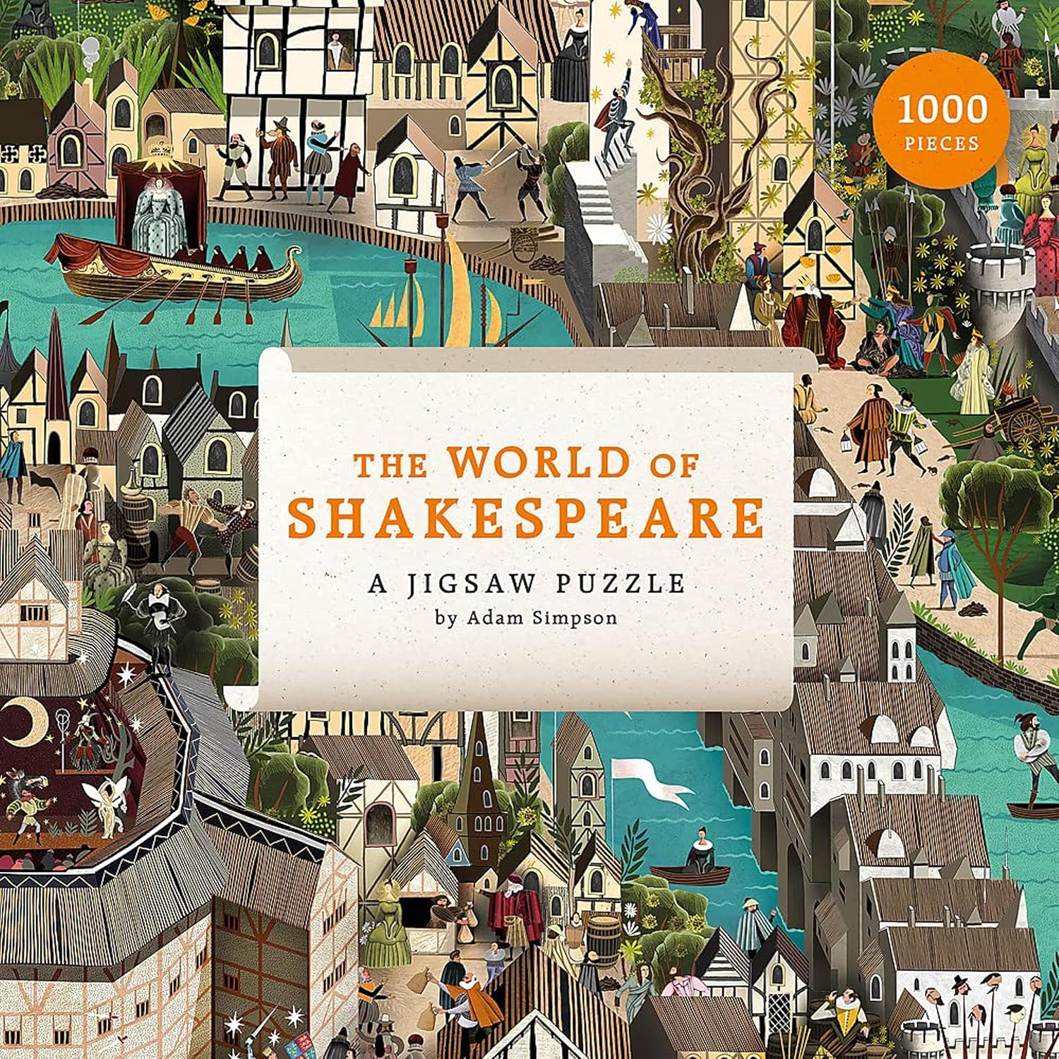 The World of Shakespeare: 1000 Piece Jigsaw Puzzle