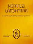 Bencze Sándor - Néprajzi látóhatár 1993/3. [antikvár]