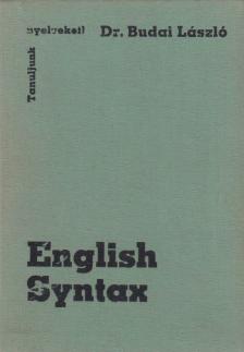 Dr. Budai László - English Syntax [antikvár]