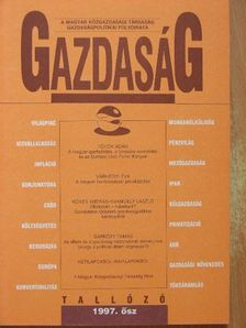 Bácskai Tamás - Gazdaság 1997. ősz [antikvár]