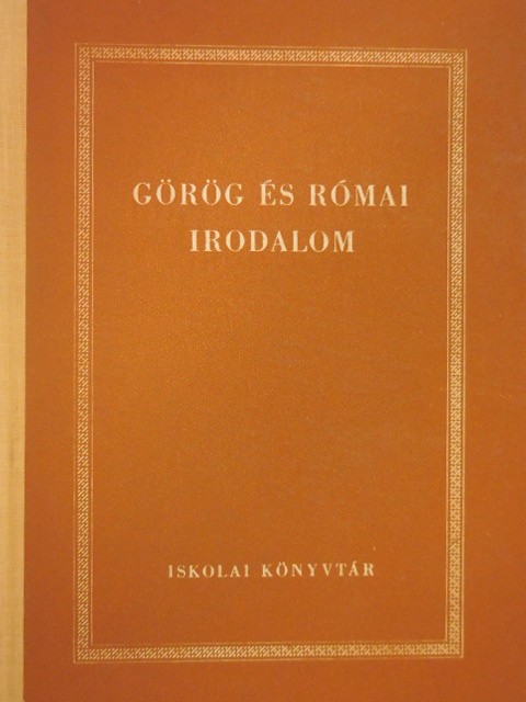 Aiszóposz - Görög és római irodalom [antikvár]