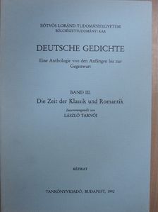 Friedrich Hölderlin - Deutsche Gedichte III. [antikvár]
