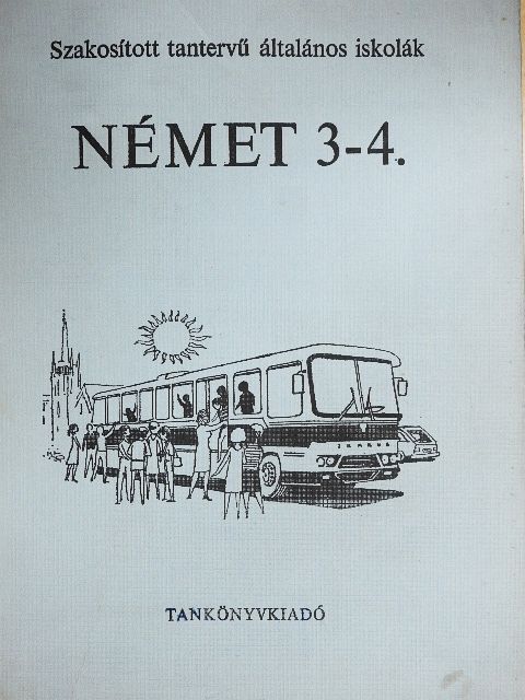 Németh Károlyné - Német 3-4. [antikvár]