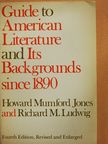 Howard Mumford Jones - Guide to American Literature and Its Backgrounds since 1890 [antikvár]