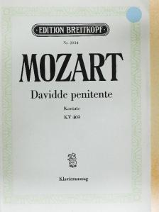 Wolfgang Amadeus Mozart - Davidde penitente [antikvár]