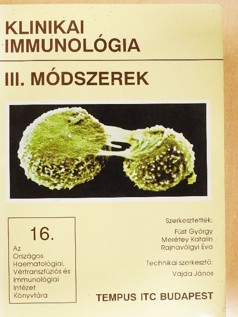 Balázs Csaba - Klinikai immunológia III. [antikvár]