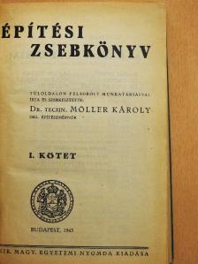 Balogh György - Építési zsebkönyv I. (töredék) [antikvár]