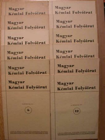 Farkas József - Magyar Kémiai Folyóirat 1977. január-december [antikvár]