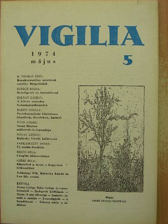 B. Thomas Edit - Vigilia 1974. május [antikvár]