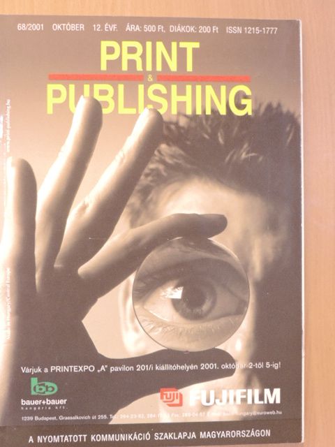 Print & Publishing 68/2001 október [antikvár]