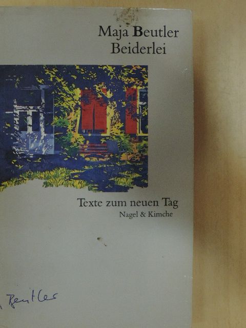 Maja Beutler - Beiderlei [antikvár]