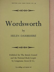 Helen Darbishire - Wordsworth [antikvár]