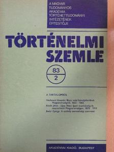 Balázs Ilona - Történelmi Szemle 1983/2. [antikvár]