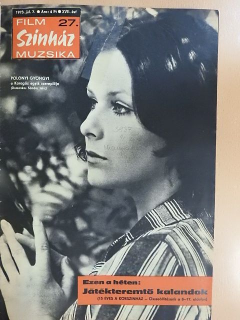 Bodrogi Gyula - Film-Színház-Muzsika 1973. (nem teljes évfolyam) [antikvár]