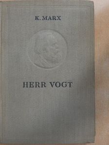 Karl Marx - Herr Vogt [antikvár]