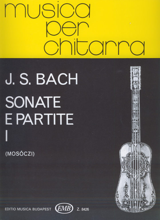 J. S. Bach - SONATE E PARTITE I GITÁRRA (MOSÓCZI MIKLÓS)