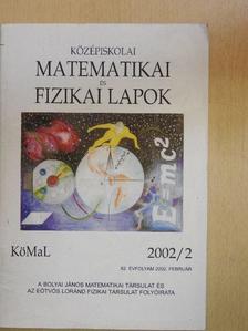 Fried Ervin - Középiskolai matematikai és fizikai lapok 2002. február [antikvár]