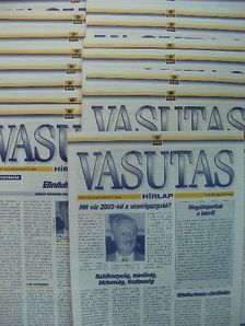 Vasutas Hírlap 2003. (nem teljes évfolyam) [antikvár]