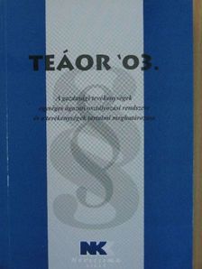 TEÁOR '03 [antikvár]