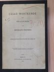 Hermann Perthes - Cäsar-wortkunde zum privat-studium IV/2. (töredék) [antikvár]