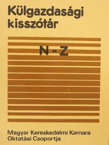 Dr. Dancs István - Külgazdasági kisszótár II. (töredék) [antikvár]
