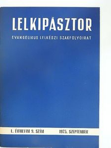 Bárány Gyula - Lelkipásztor 1975. szeptember [antikvár]