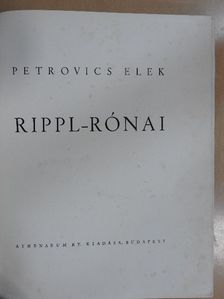 Petrovics Elek - Rippl-Rónai [antikvár]