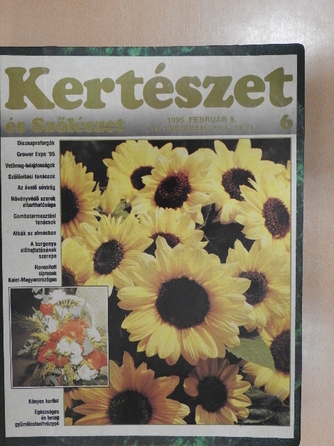 Biza Klára - Kertészet és Szőlészet 1995. január-december [antikvár]
