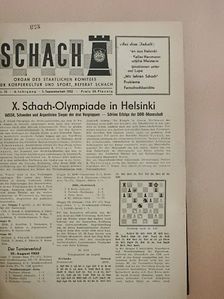 Herbert Grasemann - Schach 1952-1955. (nem teljes évfolyamok) [antikvár]