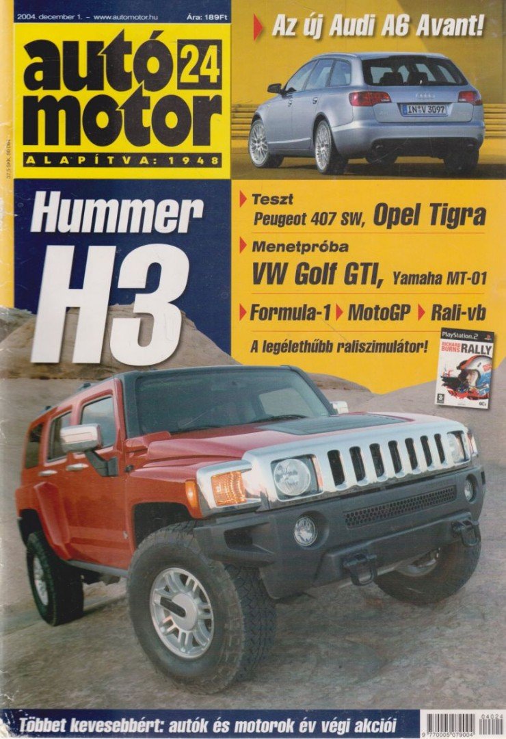 Szabó Róbert - Autó-Motor 2004. december 1. [antikvár]