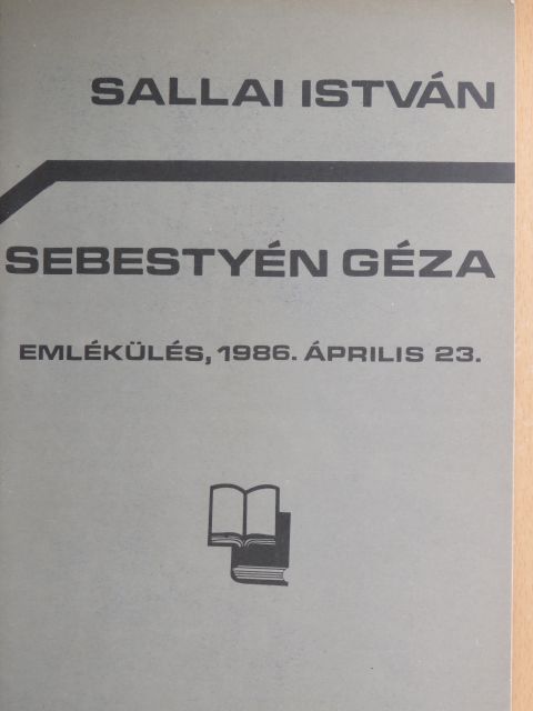 Bereczky László - Sallai István - Sebestyén Géza [antikvár]